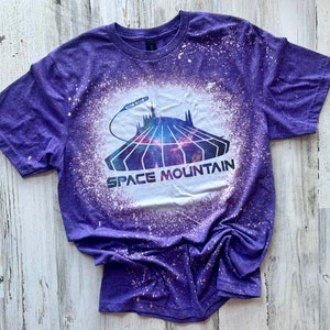Space Mountain Shirt, Disney Fahrt Shirt, Pating Mr. Tom Morrow, BTW Shirt, Bleichmittel T-Shirt, Disney Shirt, Grafik T-Shirt, Disney Grafik T-Shirt