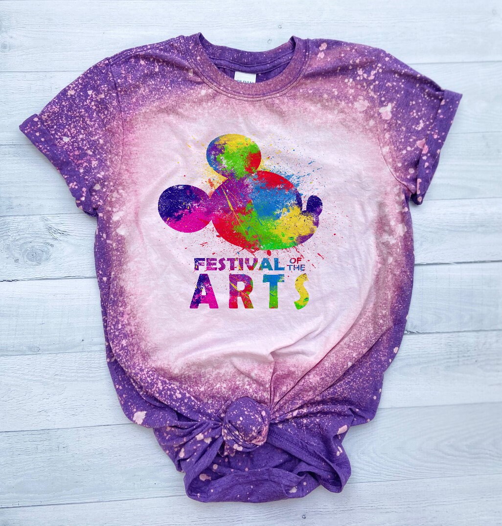 Epcot Festival Shirt, Festival of the Arts, Epcot Shirt, Disney Park Shirt, WDW Shirt, Graphic Tee, Festival Shirt, Sublimation, Watercolor