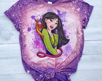 Prinzessin Tshirt, gebleichtes Prinzessinnen Shirt, Kinder Rapunzel, Tiana Shirt, gebleichtes Prinzessin Tshirt, Kleinkind Prinzessin