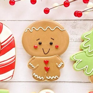 Gingerbread Man Cookie Cutter 4"