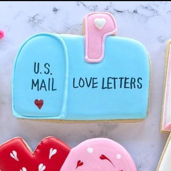 FAST SHIPPING! Mail Box of Love Valentine's Day Cookie Cutter 4"