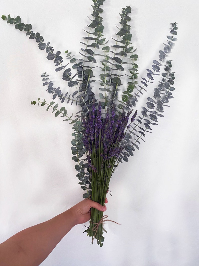 Lavender Eucalyptus Shower Bundle 2426 long FRESH Etsy