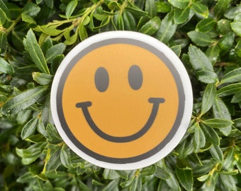 indie smiley sticker etsy singapore