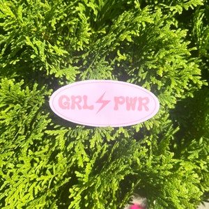 Girl Power Sticker | Pop Kultur Sticker | Psychische Gesundheit Aufkleber | Wasserfester Aufkleber | Laptop Aufkleber | Vinyl-Aufkleber | Y2K Aufkleber | Abziehbilder