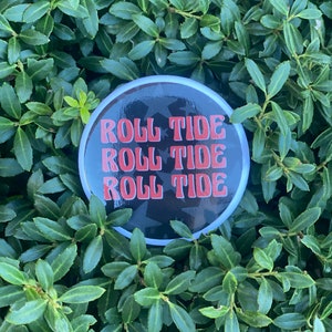University Buttons |University of Alabama |Gameday Buttons |Car Decals | Water Bottle Decals |School Decals |College Decals |NCAA