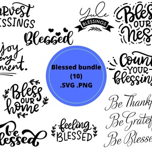 Blessed bundle, Black woman SVG, Afro girl SVG, Afro hair, Boss lady girl, Diva, Black girl, Afro lady, Queen