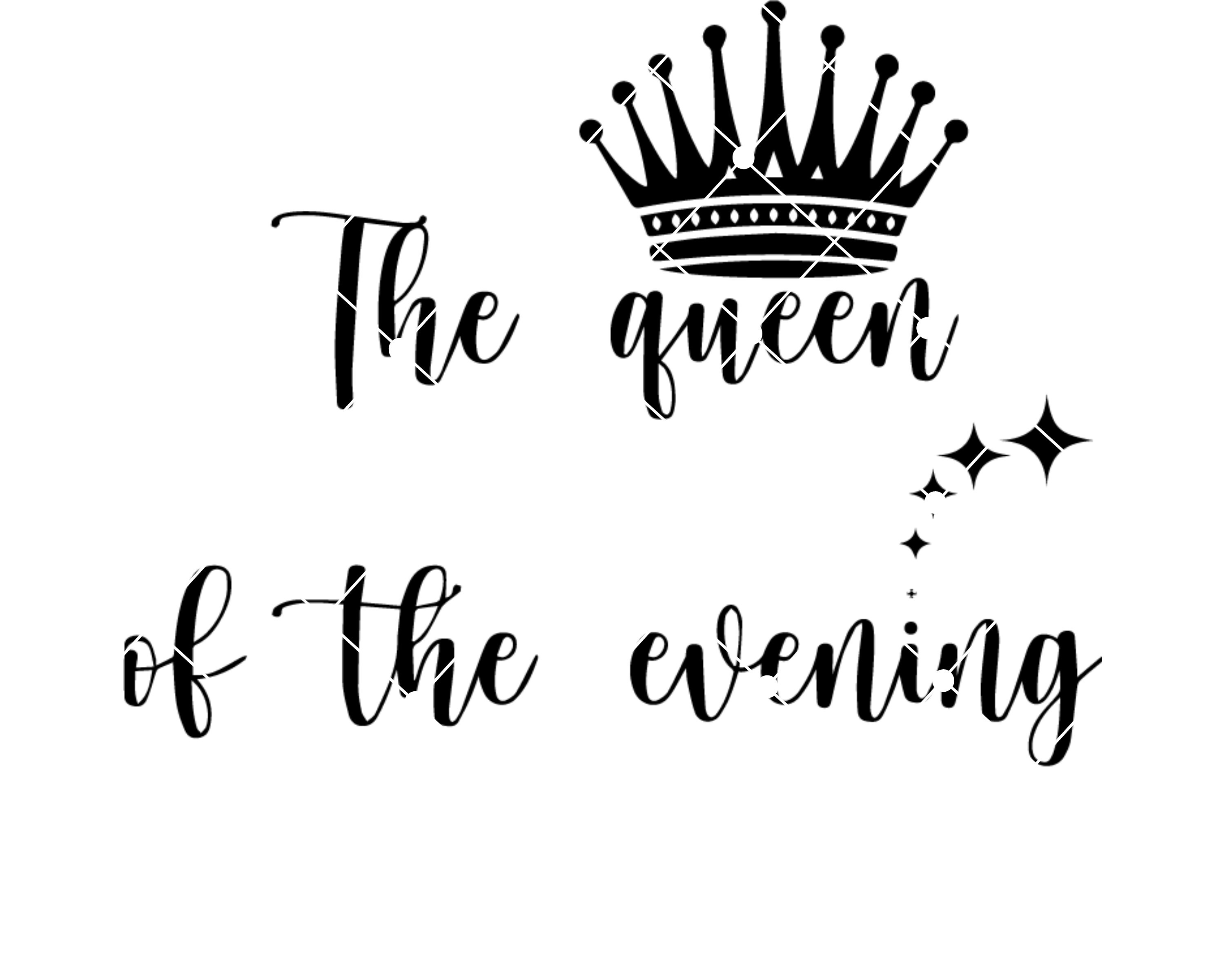 The Queen of the Evening Black Woman SVG Mom Dvg Afro Girl - Etsy