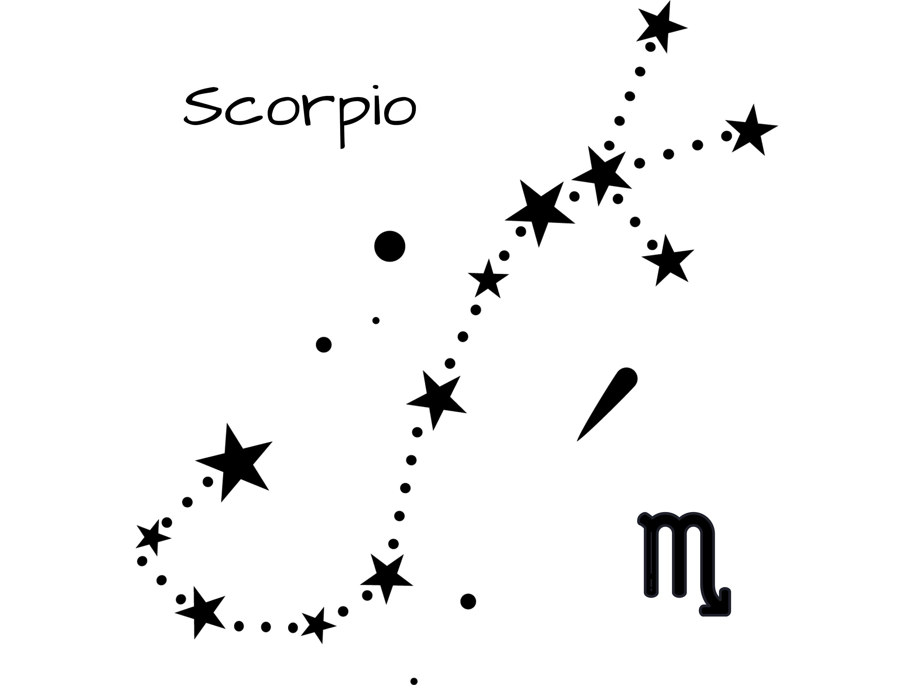 Scorpio Svg Free Zodiac Sign Svg Astrology Cut File Didiko Designs - Riset