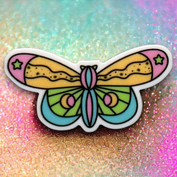 Pastel Butterfly Charm | Spring Planar | 1 PC Resin Acrylic Flatback | Insect