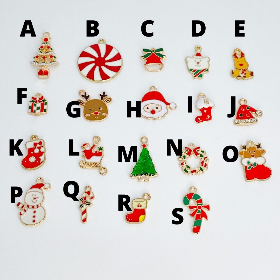 Buy Merry Christmas Charm Ho Ho Ho Charm Xmas Tree Charm Online in ...