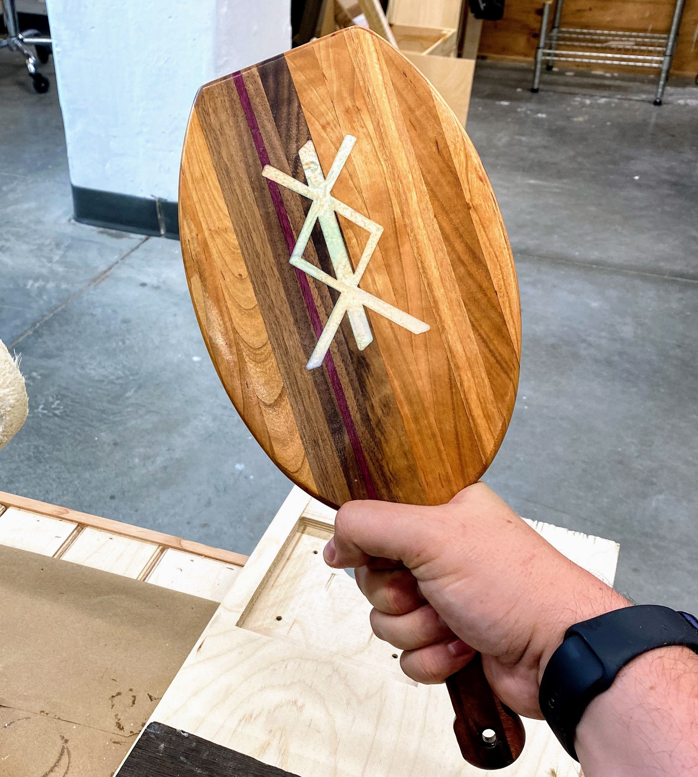 Custom Handmade Hardwood Paddle Etsy