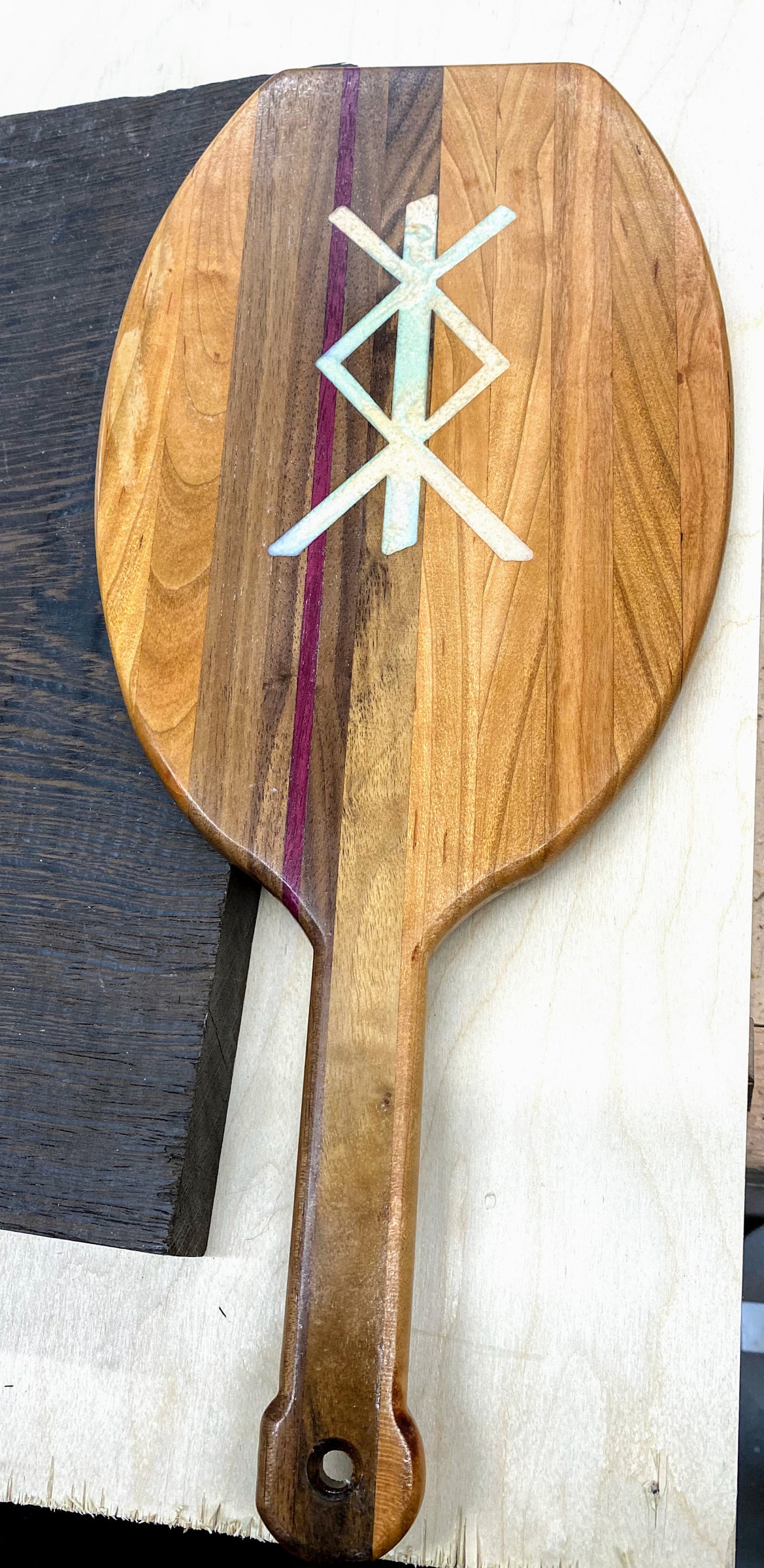 Custom Handmade Hardwood Paddle Etsy