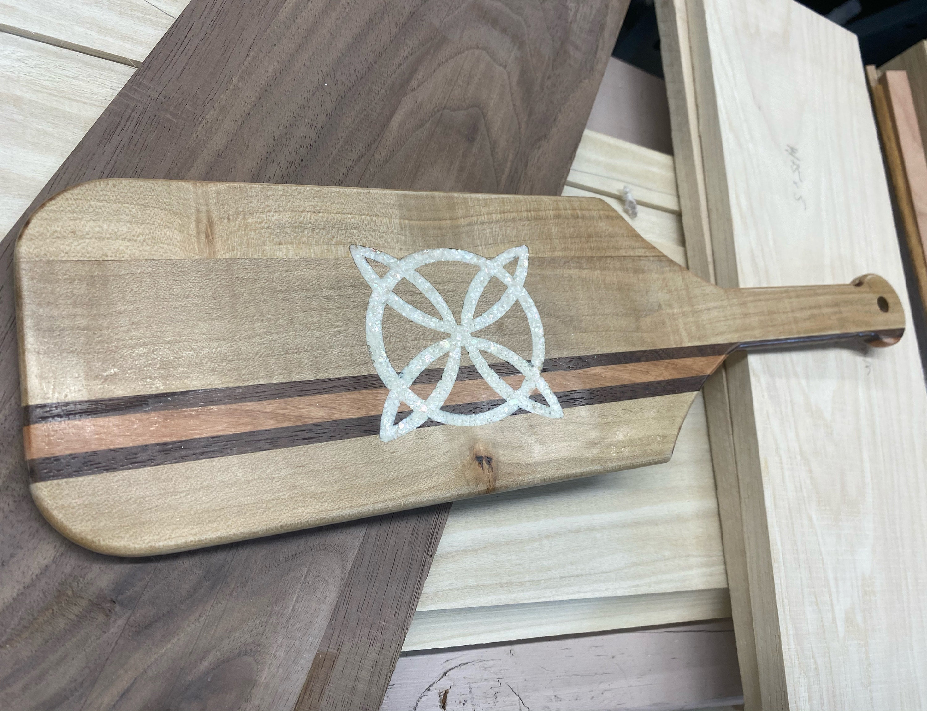 Custom Handmade Hardwood Paddle Etsy