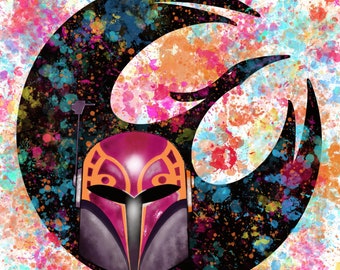 Sabine Wren Star Wars Rebels Ahsoka Starbird & Helmet Mandalorian