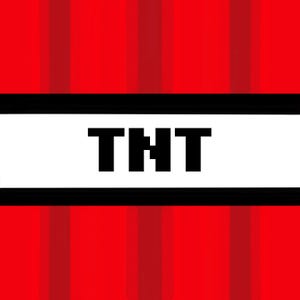 Minecraft Inspired TNT Printable Instant Digital Download