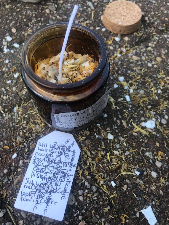 Custom spell candle and spellwork