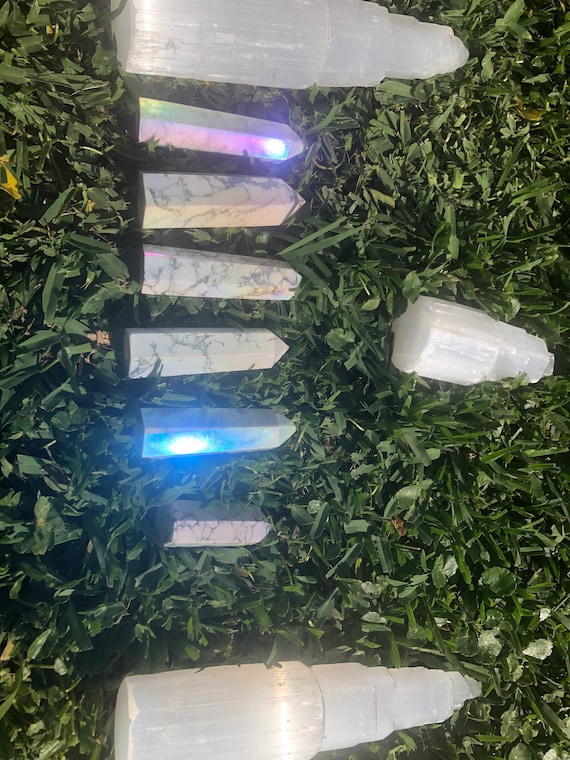 Angel aura how light healing gemstone towers for Reiki &/or meditation