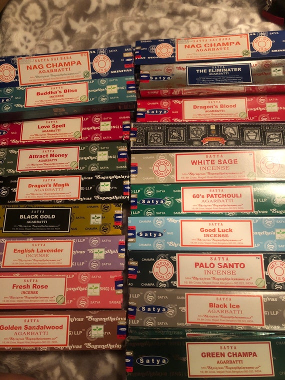 Satya Nag champs incense-cleansing vibes