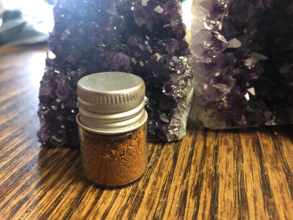 all-natural handmade passion/fire, love, attraction and desire me spell incense infused a with deity energy-Venus; come to me powder-spelled