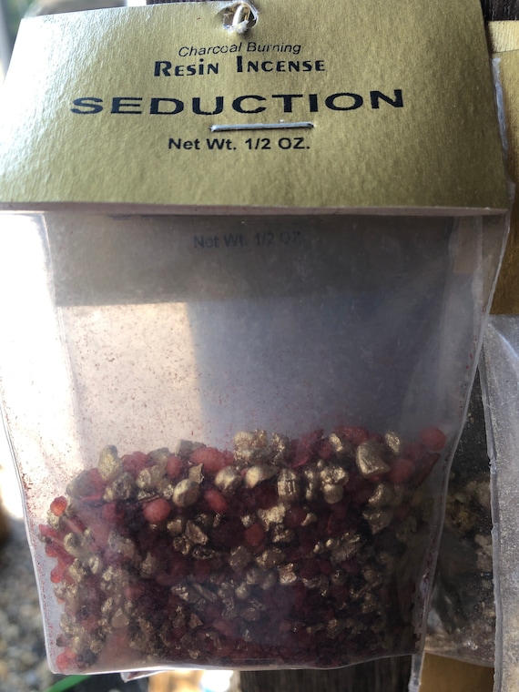 Seduction Resin incense 1/2 onz