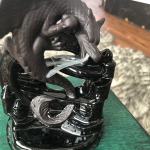 Dragon backflow incense burner