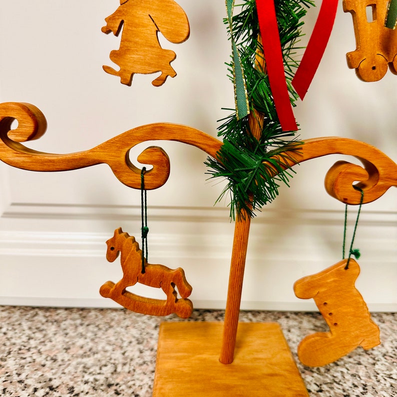 German Wooden Christmas Tree 