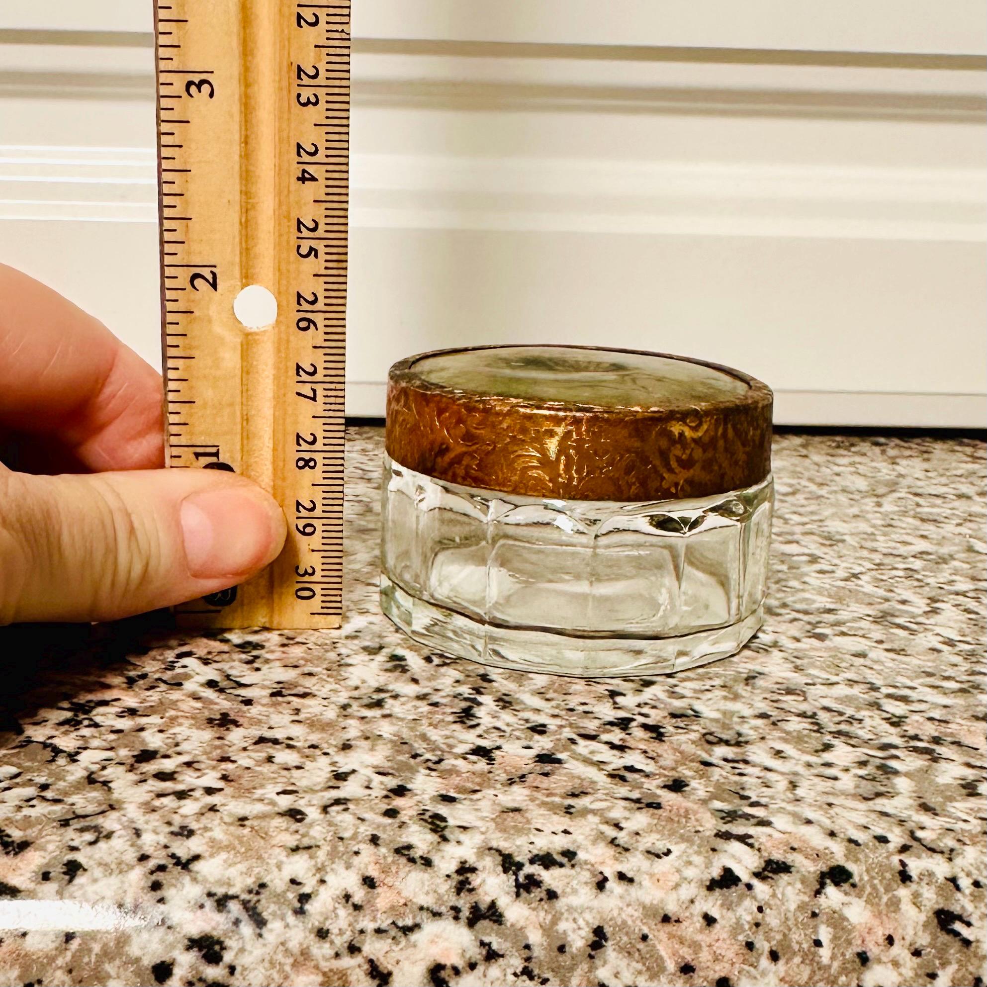 Vintage Regency Style Vanity Jar Art Decor Style Cottagecore Victorian