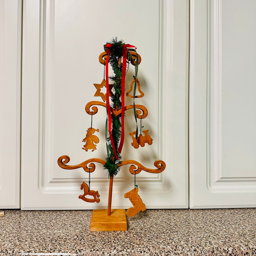 German Wooden Christmas Tree 