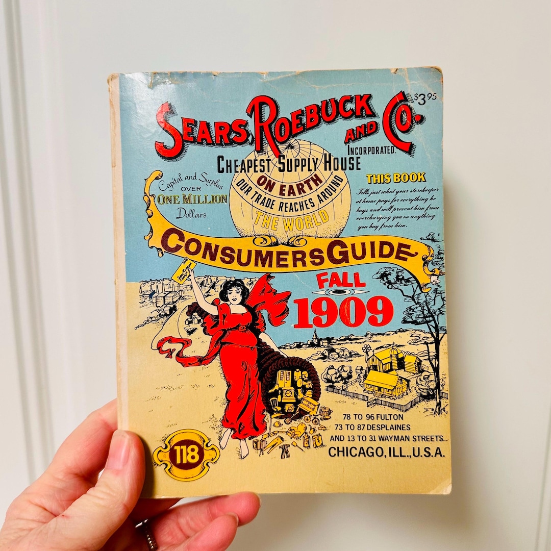 1979 Reproduction of 1909 Sears Roebuck Catalogue Cottagecore