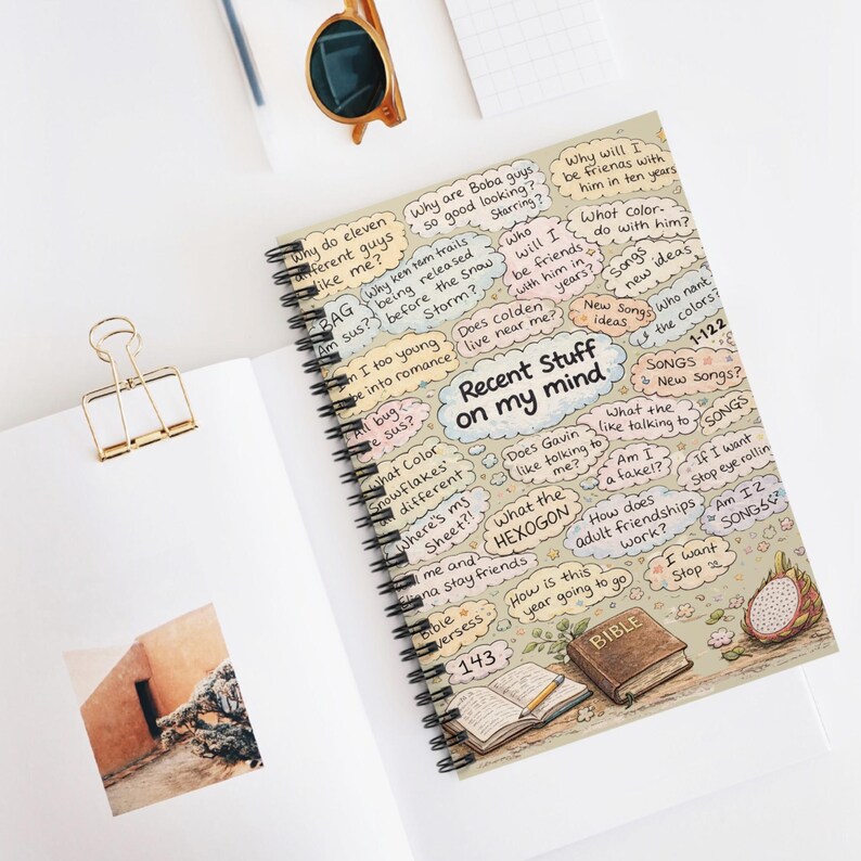Brain Dump Notebook | Overthinking Journal | Mental Reset Notebook ...
