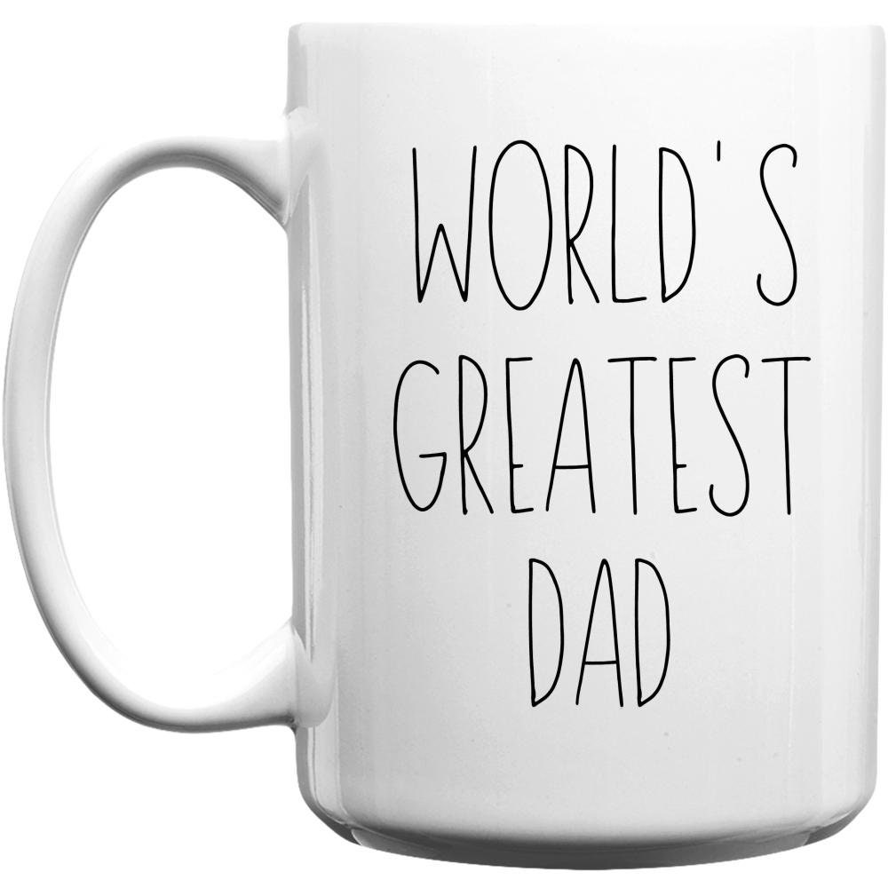 World's Greatest Dad Coffee Mug 15oz Premium Quality Etsy