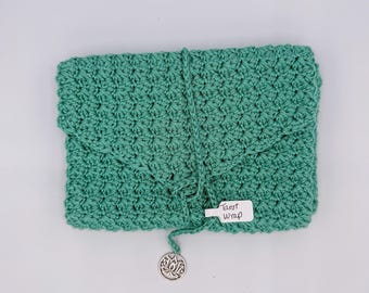 Hand Crocheted Wrap Travel Pouch for Tarot/Oracle/Magic Decks