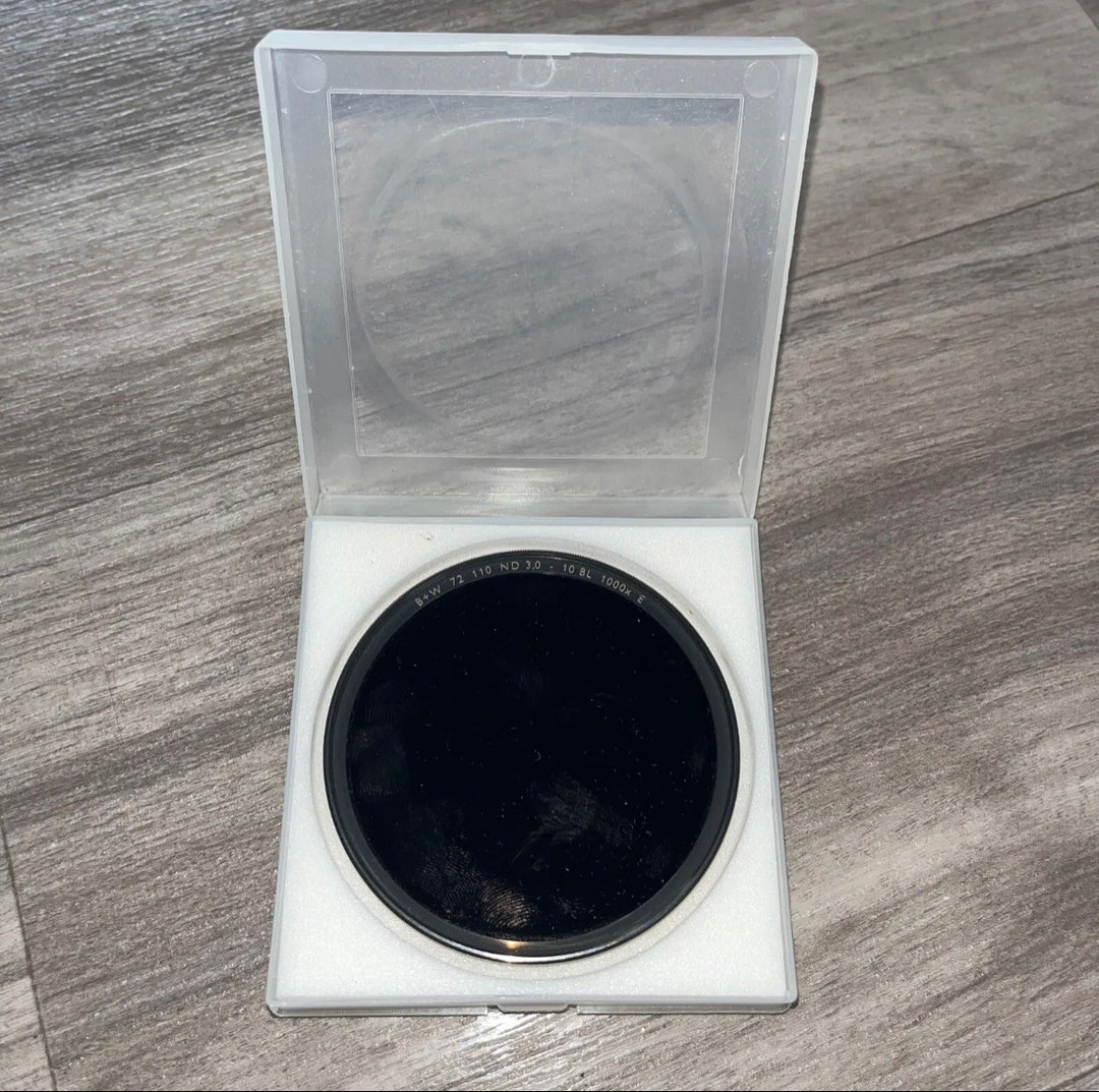 BW F-pro 72 110 ND 3.0 10 BL 1000x E Lens Filter Blue Made in Germany ...