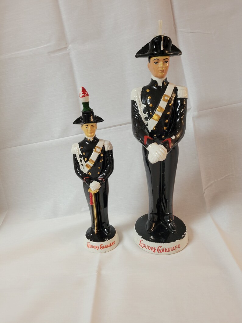 Italian Soldier With Sword Liquor Gaisisiano Bottles Etsy