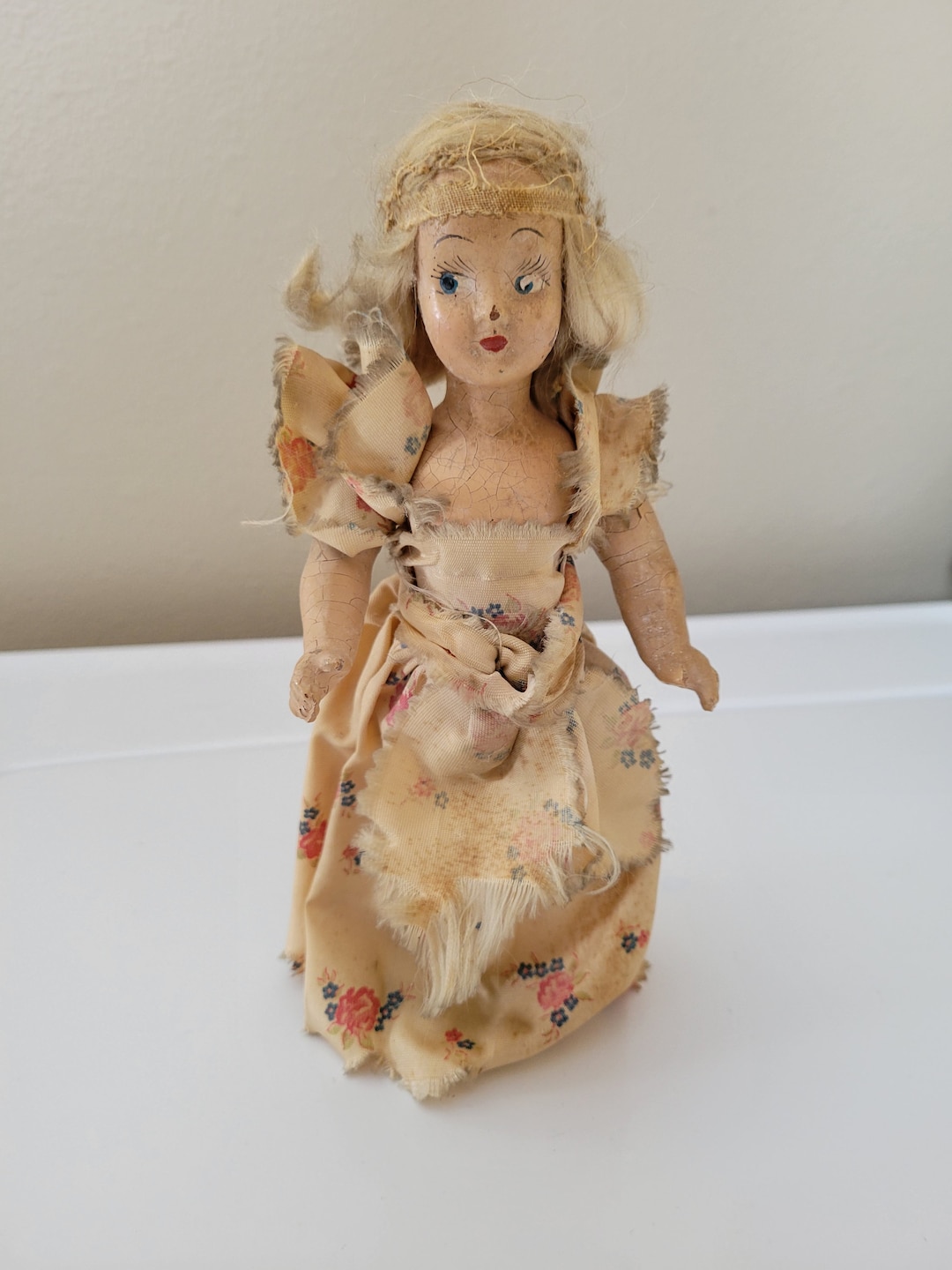 * antique doll ୨୧ .·*°.·*° アンティーク ペグドール Vintage 1988 Heritage Mint Ltd 16