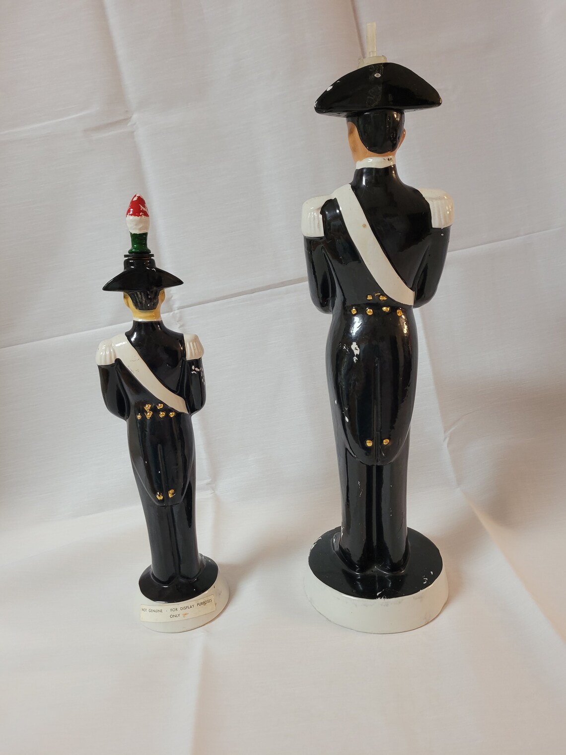 Italian Soldier With Sword Liquor Gaisisiano Bottles Etsy