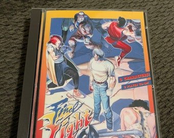 Final Fight CD, Sega CD, custom case w/inserts & foam READ Description!