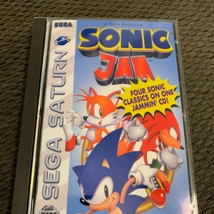 Sonic Jam, Sega Saturn, custom case w/inserts & foam READ Description!