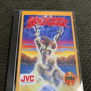 Wolfchild, Sega CD, custom case w/inserts & foam READ Description!