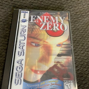 Enemy Zero, Sega Saturn, custom case w/inserts & foam READ Description image 1