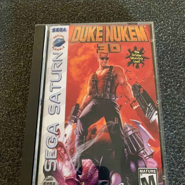 SEGA SATURN - DUKE NUKEM 3D (complet) EUR 45,00 - FR