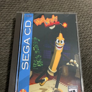 Wild Woody, Sega CD, custom case w/inserts & foam READ Description!