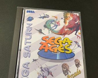 Sega Ages, Sega Saturn, custom case w/inserts & foam READ Description!