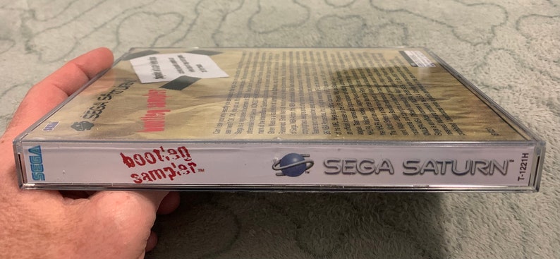 Bootleg Sampler, Sega Saturn, custom case w/inserts & foam READ Description image 4