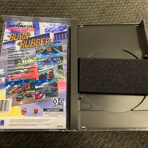 Daytona USA Championship Edition, Sega Saturn, custom case w/inserts & foam READ Description image 4