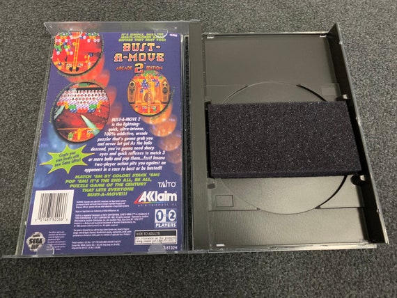 Jeu SEGA SATURN Bust-A-Move 2 Arcade Edition - Version PAL - Bon État - Testé