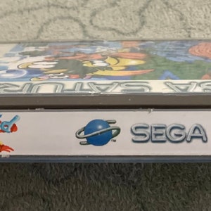 Liquid Kids, Sega Saturn, custom case w/inserts & foam READ Description image 3