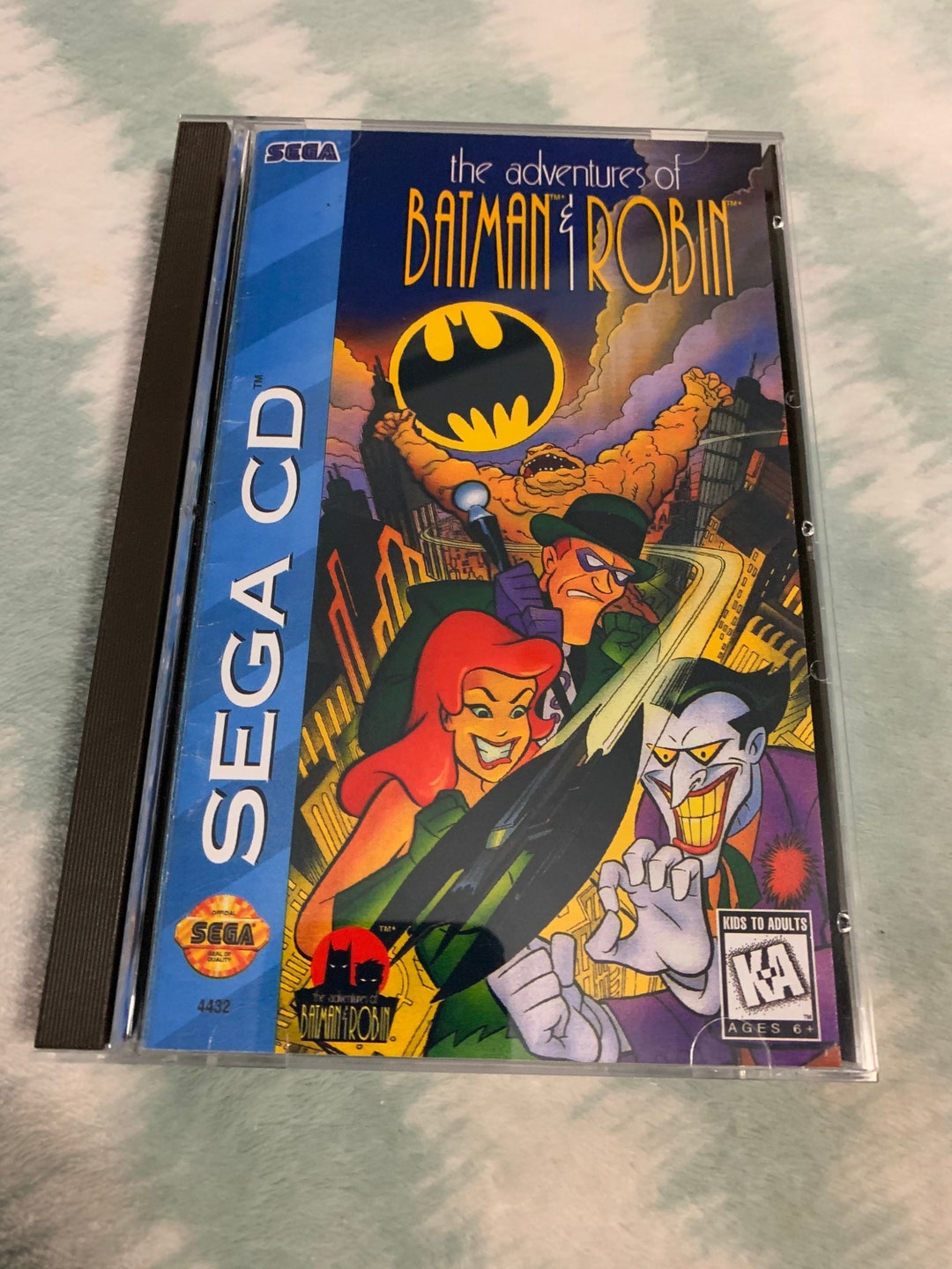 The Adventures of Batman and Robin, Sega CD, Custom Case W/inserts ...