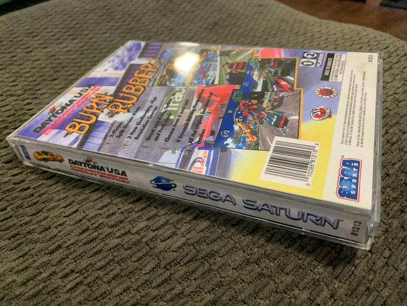 Daytona USA Championship Edition, Sega Saturn, custom case w/inserts & foam READ Description image 3