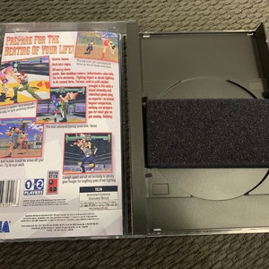 Fighting Vipers, Sega Saturn, custom case w/inserts & foam READ Description image 5